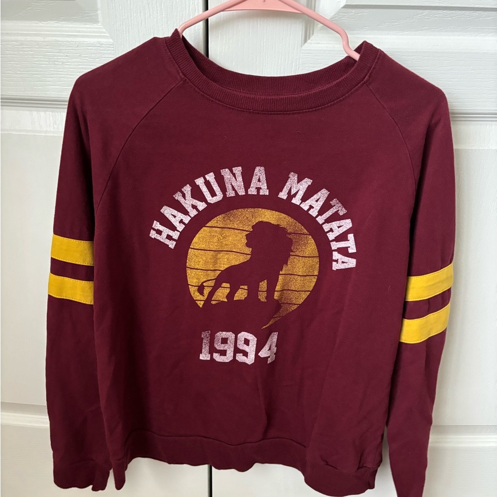 Disney 1994 Hakuna Matata long sleeve shirt size large